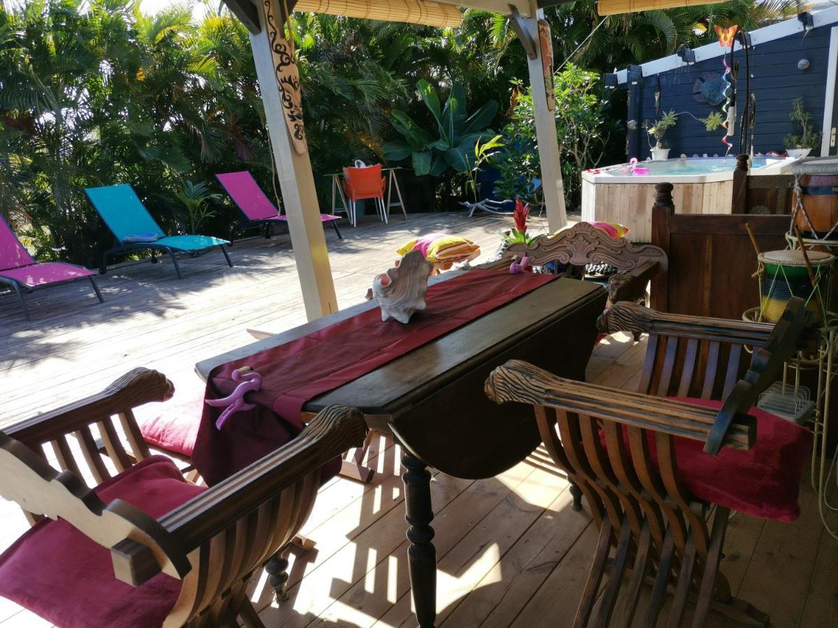 Bungalow La Perle - Jacuzzi - Piscine Saint-Francois  Luaran gambar